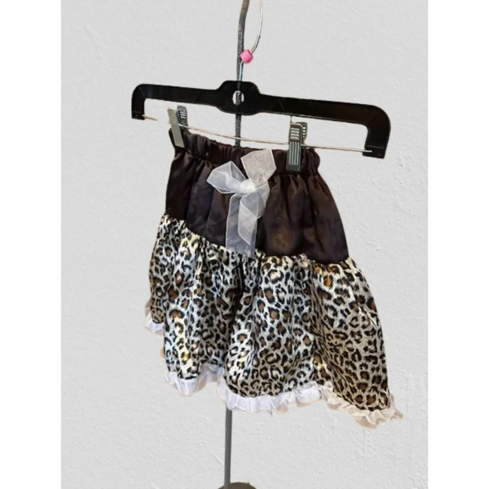 Brown Cheetah 2 pc Petti Outfit  BRCH  (I) NWT Boutique